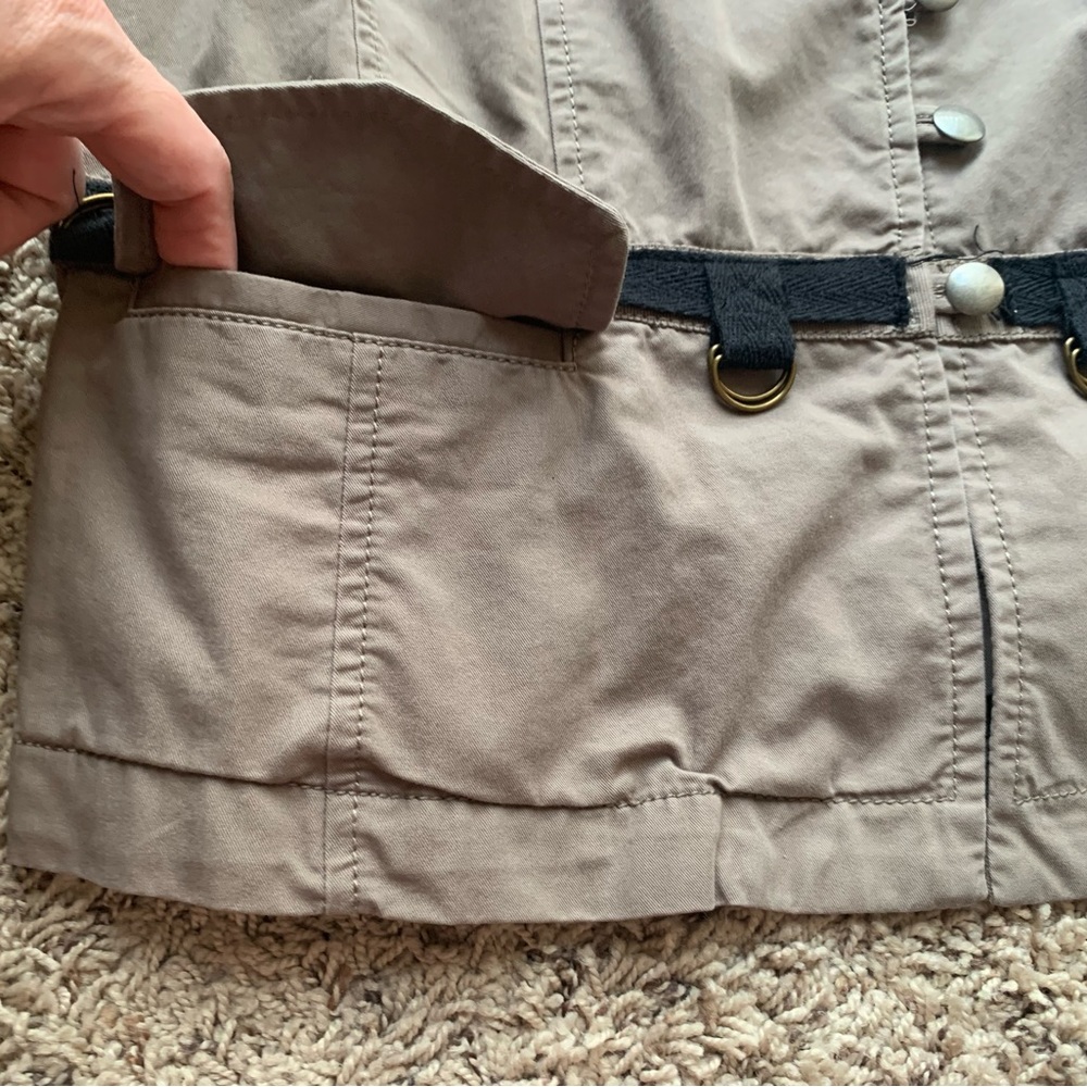 DESIGNS-BY- M.COM Jacket skull embroidered long sleeves buttons Sz L Halloween - Picture 7 of 10